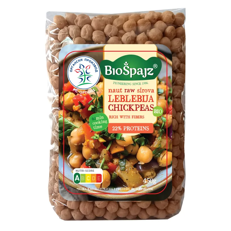 Naut - leblebija (organski proizvod) 450 g Bio Špajz