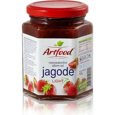 Niskokalorični džem od jagoda light 300 g Artfood