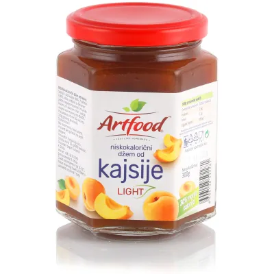 Niskokalorični džem od kajsija light 300 g Artfood