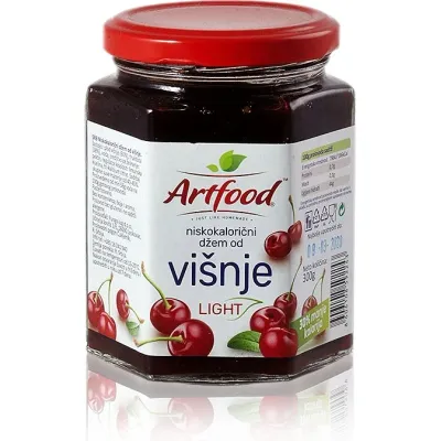 Niskokalorični džem od višnje light 300 g Artfood