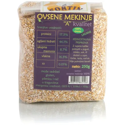 Ovsene mekinje 250 g Fortin