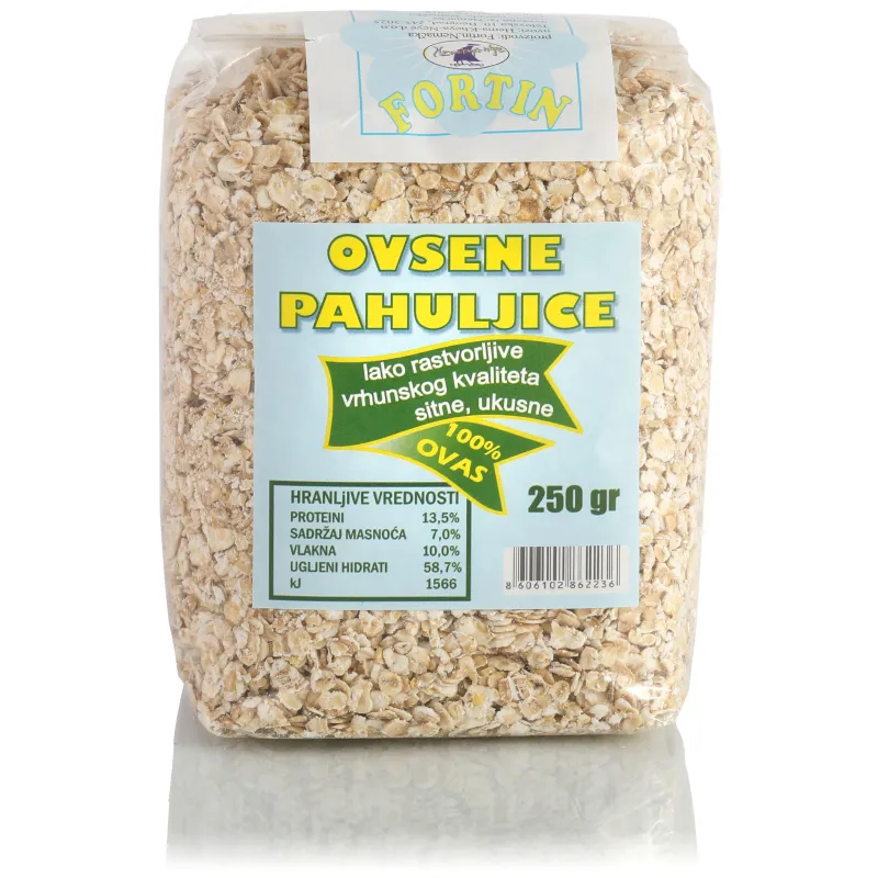 Ovsene pahuljice 250 g Fortin