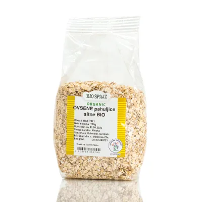 Ovsene pahuljice sitne (organski proizvod) 200 g Bio Špajz