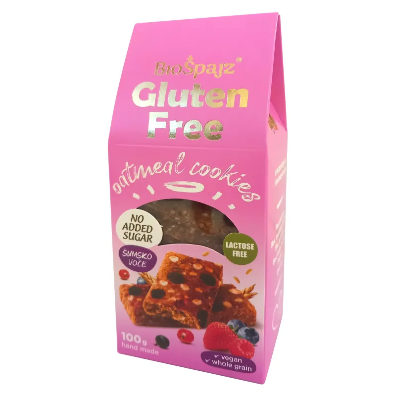 Ovseni keks sa šumskim voćem 100 g Bio Špajz