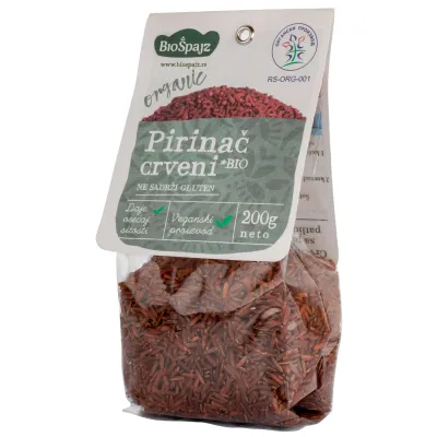 Pirinač crveni (organski proizvod) 200 g Bio Špajz