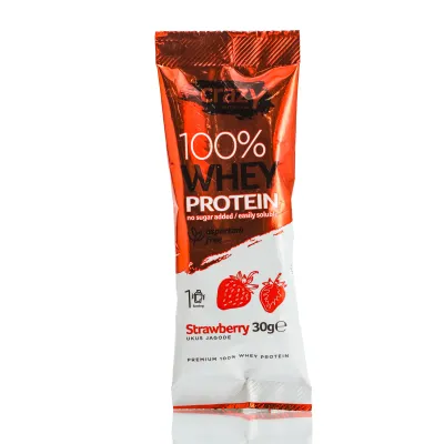 Protein jagoda 30 g Crazy Nutrition