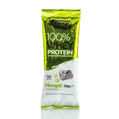 Protein lešnik 30 g Crazy Nutrition