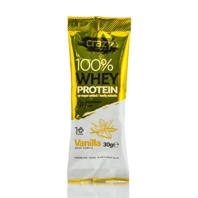 Protein vanila 30 g Crazy Nutrition