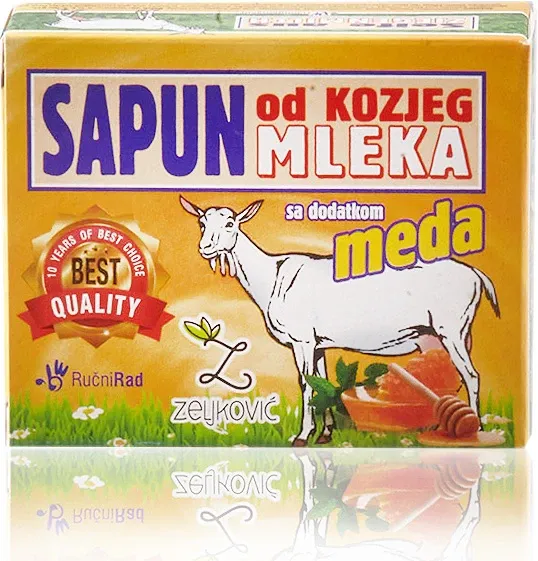 Sapun od kozjeg mleka sa medom 70 g Željko Zeljković