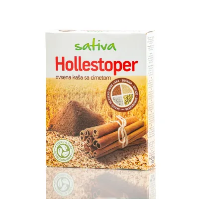 Sativa Hollestoper ovsena kaša sa cimetom 140 g Hyperic