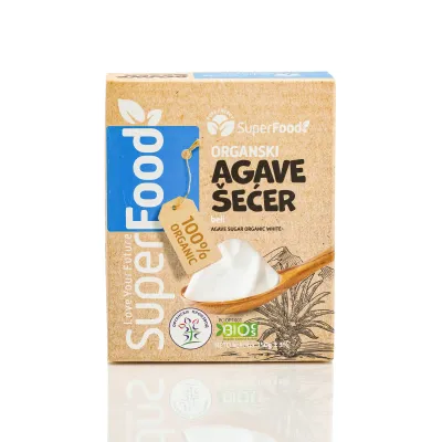 Šećer beli od agave (organski proizvod) 150 g Superfood