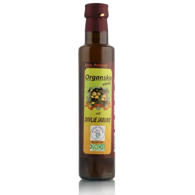 Sirće od divlje jabuke (organski proizvod) 250 ml Rašević