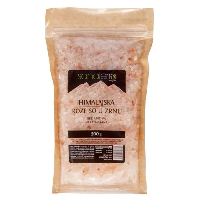 So roze himalajska u zrnu 500g Sanaterra