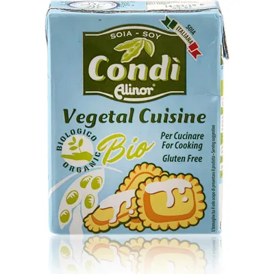 Sojina pavlaka za kuvanje (organski proizvod) 200 ml Alinor