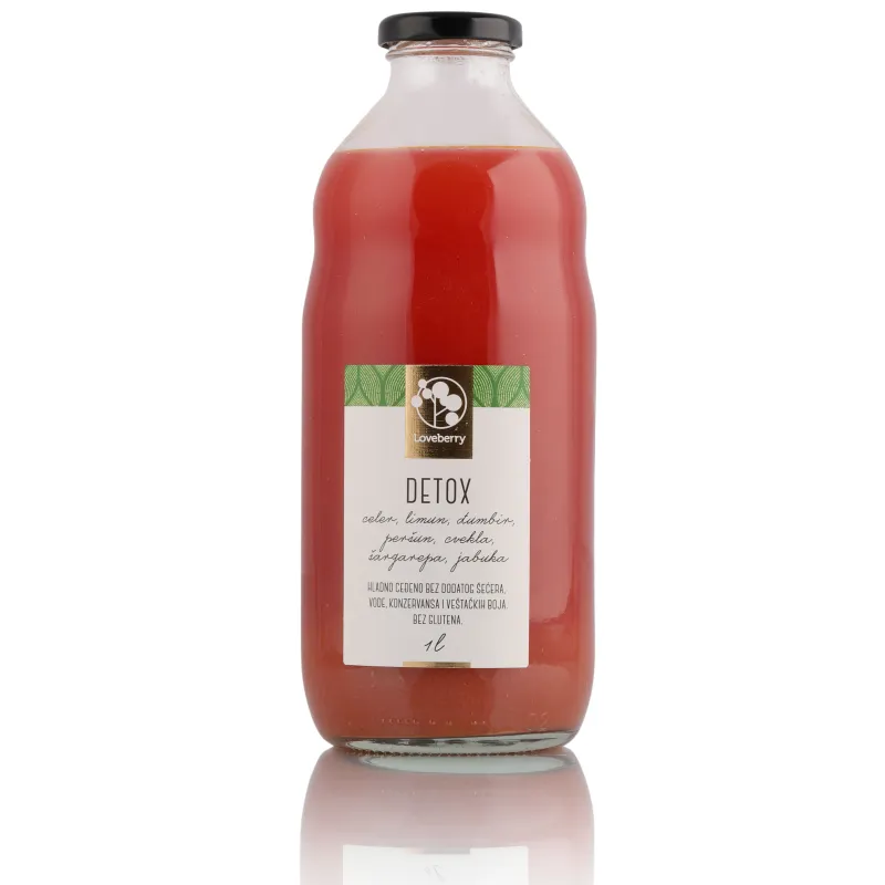 Sok Detox 1 l Loveberry