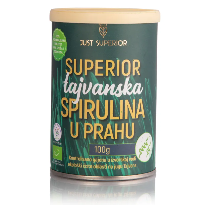 Spirulina u prahu (organski proizvod) 100 g Just Superior