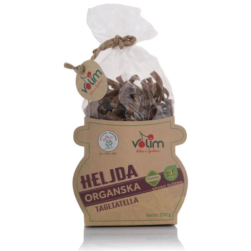 Testenina heljda taljatela (organski proizvod) 250 g Volim