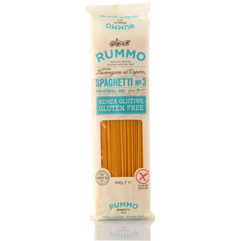 Testenina špageti (sert. bez glutena) 400 g Rummo Spa