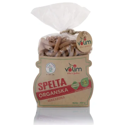 Testenina spelta makarona (organski proizvod) 250 g Volim