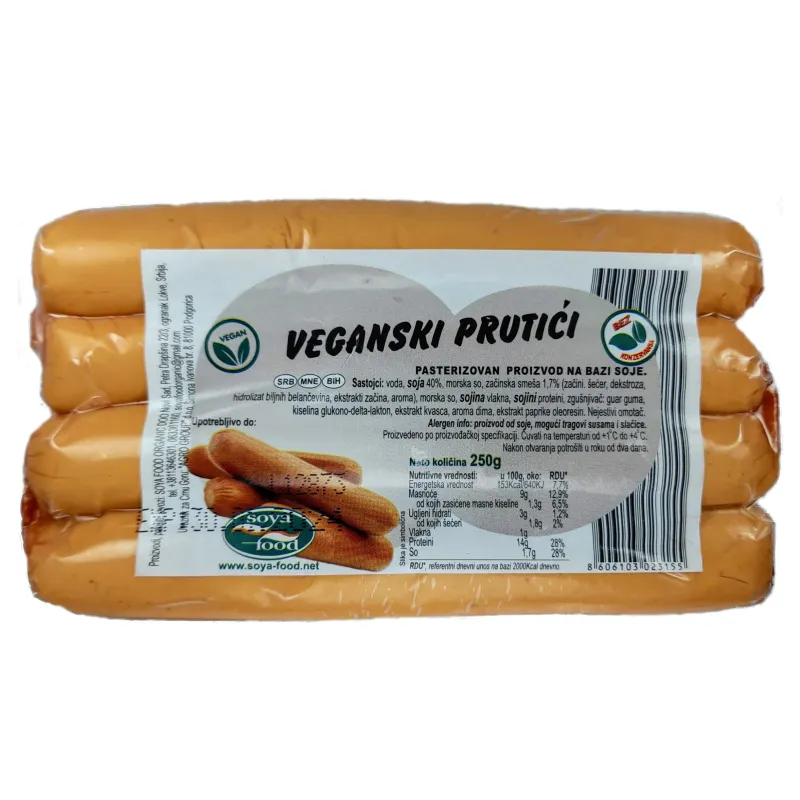 Veganski prutići 250 g Soya food
