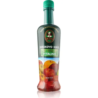Vitaline - jabukovo sirće sa biljnim ekstraktom krušine, koprive, morača i šipurka 500 ml Dr Andra