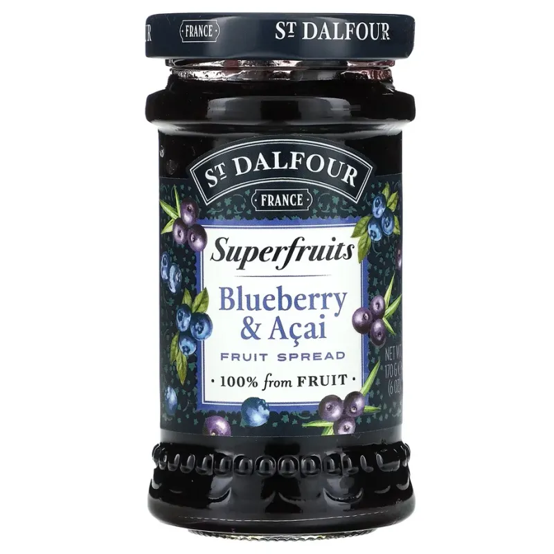 Voćni namaz Superfruits borovnica i acai 170 g St. Dalfour