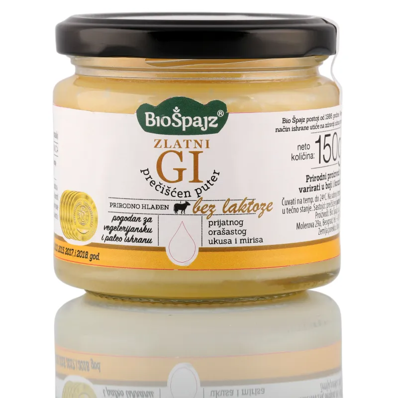 Zlatni Gi - prečišćeni puter 150 g Bio Špajz