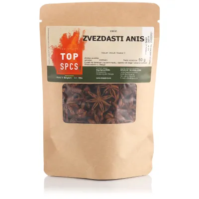 Zvezdasti anis 50 g Spices of the world