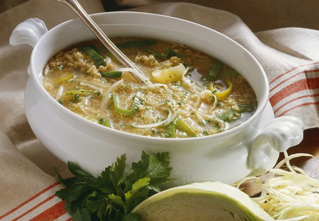 Čorba od prosa i mungo pasulja (bez glutena)