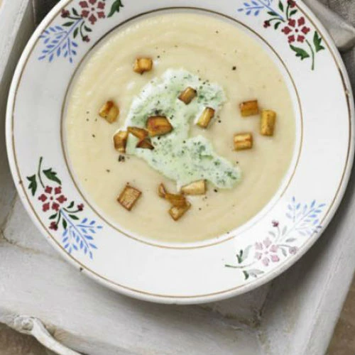 Krem supa od paškanata i pasulja sa cimetom (bez glutena)