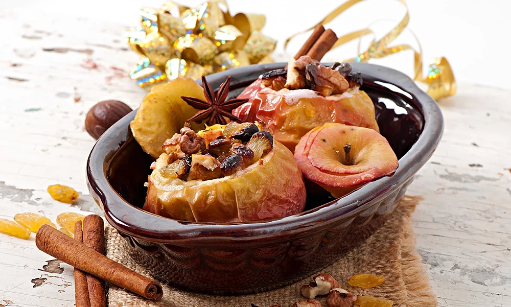 Zimska divota (pečene jabuke)